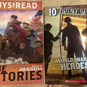 Boys' Read: True Stories and World War II Heroes Books